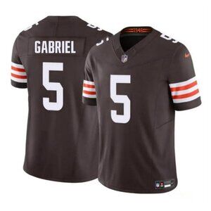 Mens Youths Dillon Gabriel Brown Jersey Stitched